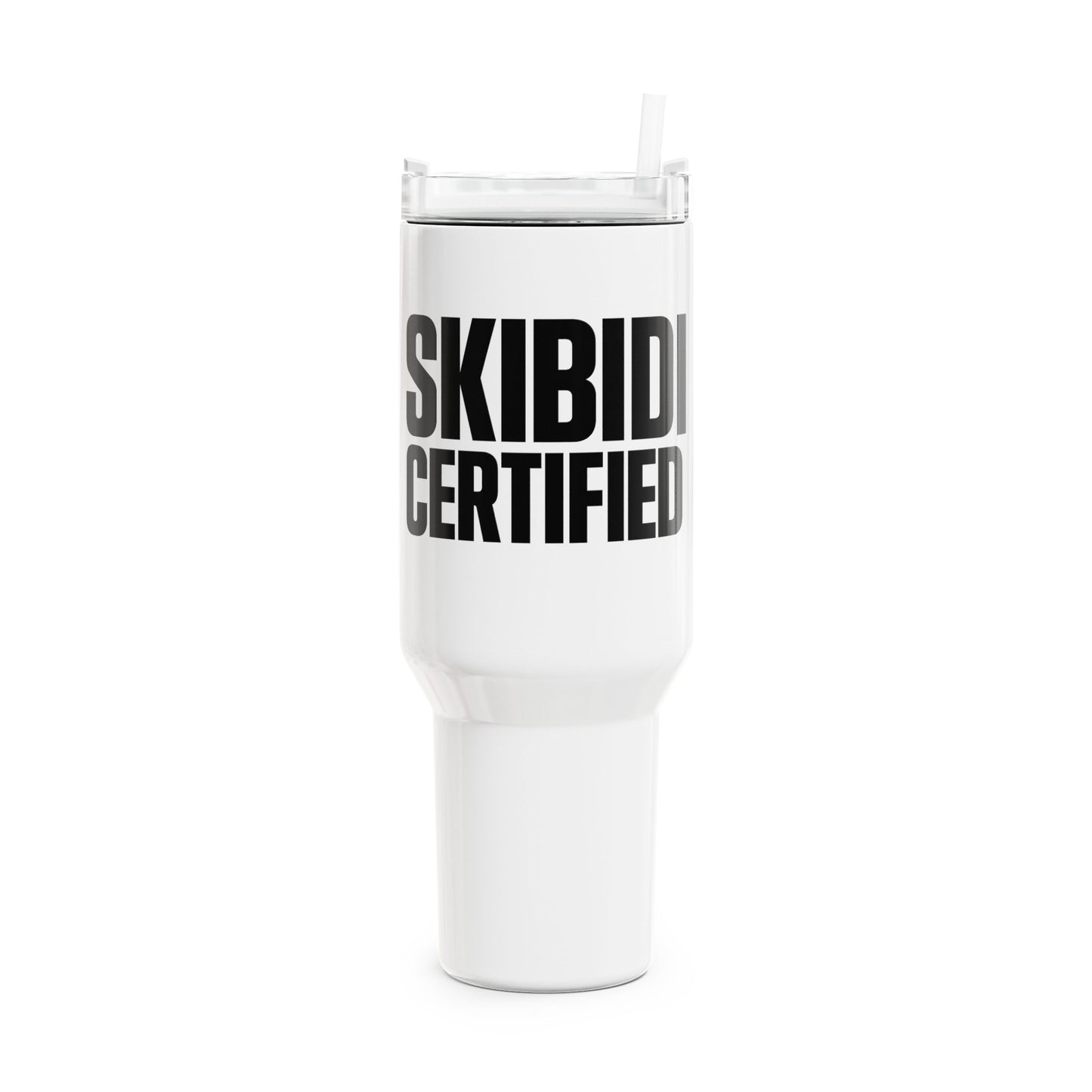 skibidi certified 40oz tumbler - perfect for fun & hydration, vibrant colors, double-wall insulation, bpa-free, ideal for home, beach, picnic, gifts for friends & fitness lovers