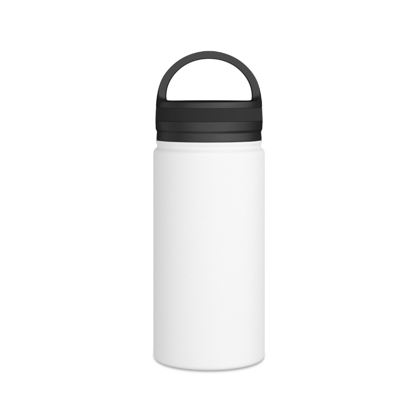 eco-friendly stainless steel water bottle - no rizz left behind, 12oz double-wall insulation, bpa-free, vibrant colors, perfect for gym, hiking, and daily hydration