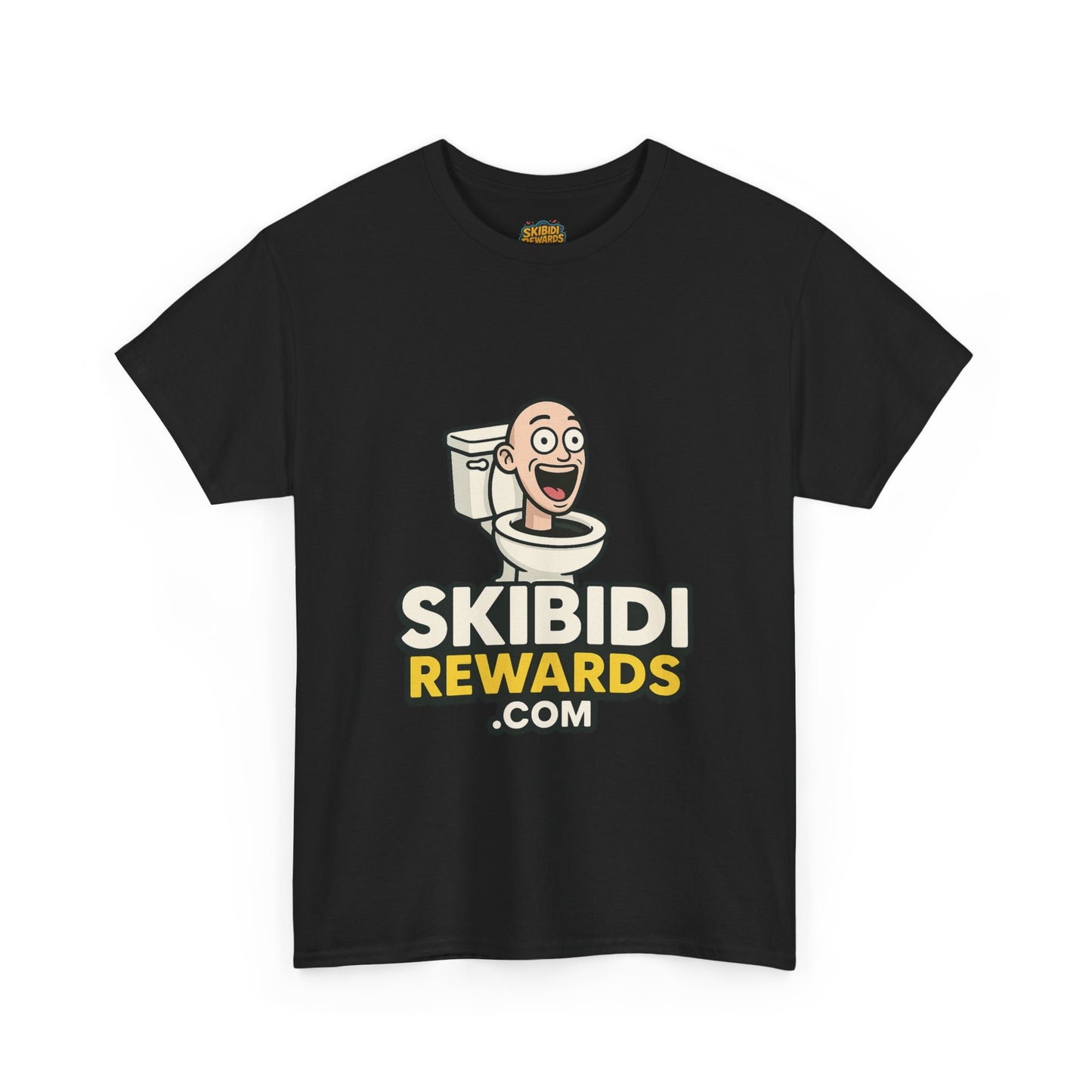 skibidi rewards unisex heavy cotton tee - fun and comfortable graphic shirt for everyday wear, casual outings, unique gifts, stylish & durable t-shirt for men and women