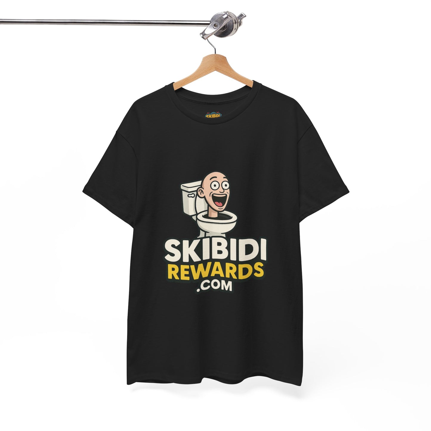 skibidi rewards unisex heavy cotton tee - fun and comfortable graphic shirt for everyday wear, casual outings, unique gifts, stylish & durable t-shirt for men and women