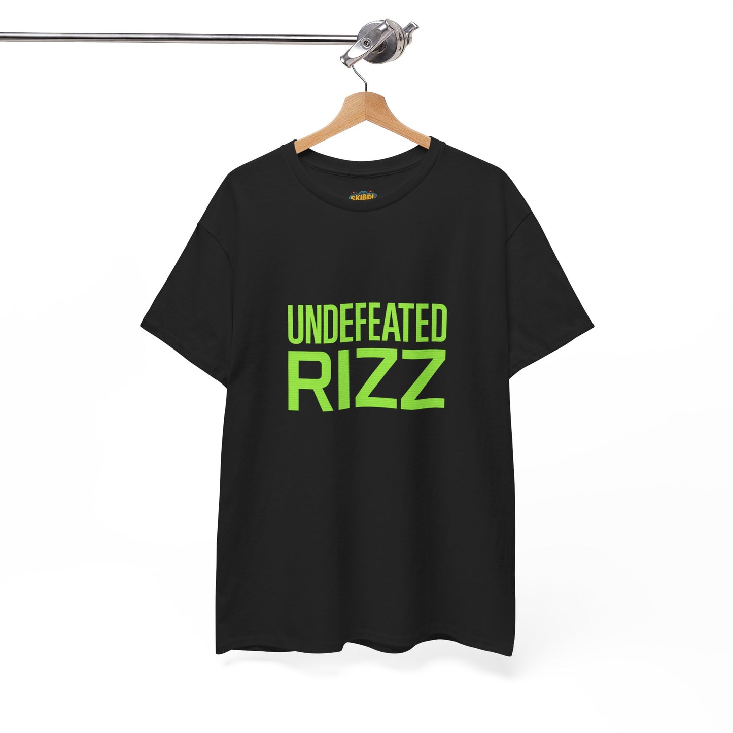 undefeated rizz unisex heavy cotton tee | casual streetwear for confident style - stylish, comfortable, eco-friendly cotton tee for everyday wear, available in various sizes, perfect for all occasions