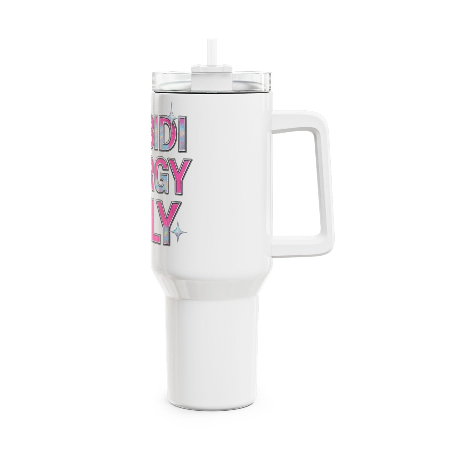 skibidi energy only 40oz tumbler - fun & stylish drinkware for any occasion - double wall insulated stainless steel, bpa-free, perfect for home, gym, parties, and gifts
