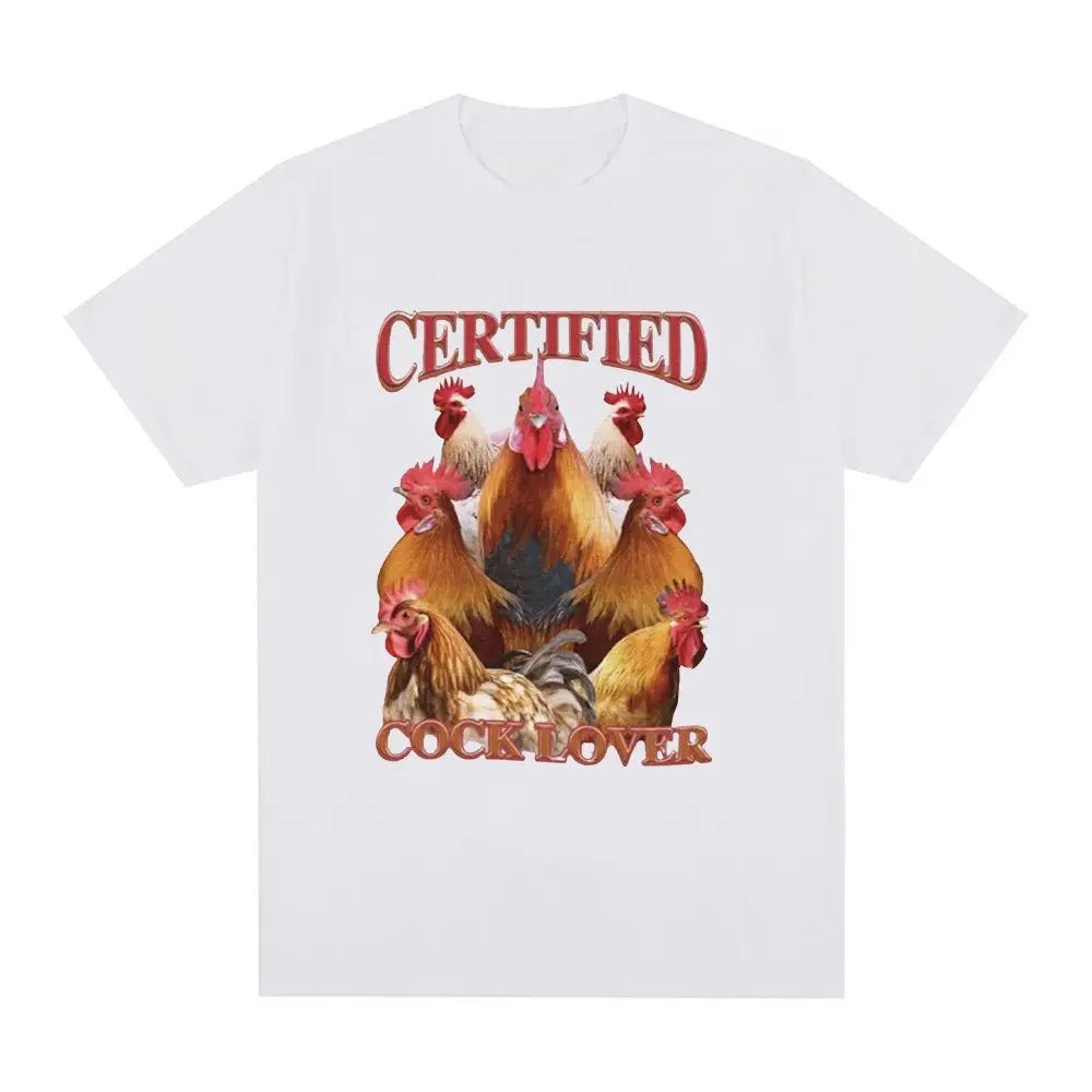 certified chicken lover t-shirt for kids