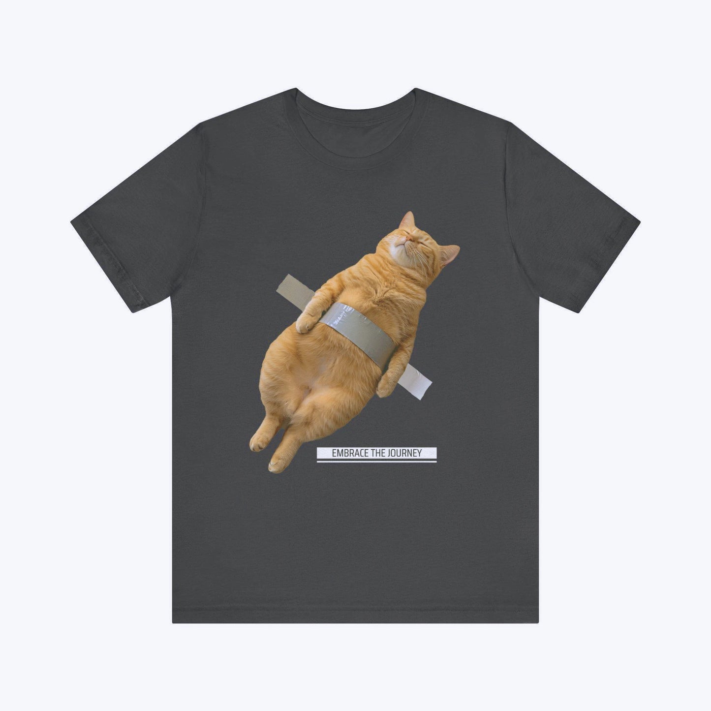 playful cat graphic t-shirt for kids