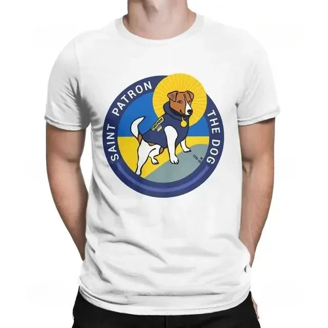 patron dog graphic t-shirt for kids