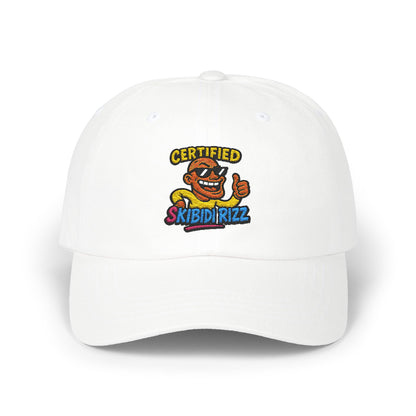 Cool Embroidered Dad Cap - SkibidiRizz Design