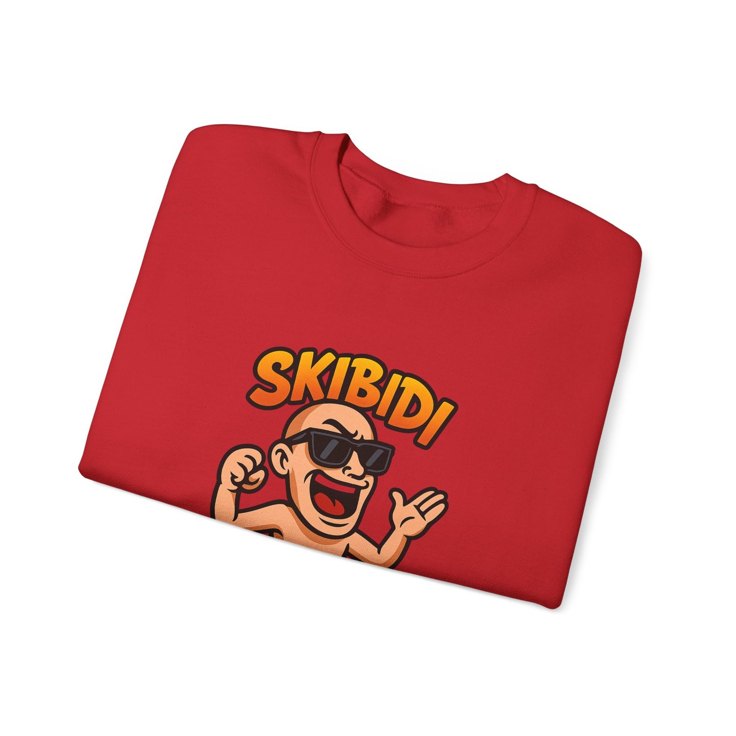 fun skibidi unisex crewneck sweatshirt