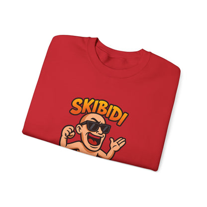 Fun SKIBIDI Unisex Crewneck Sweatshirt