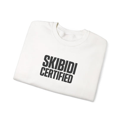 Skibidi Certified Unisex Crewneck Sweatshirt