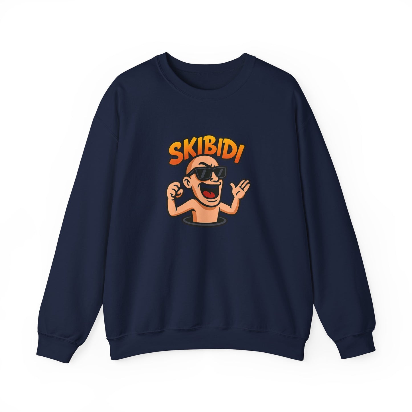 fun skibidi unisex crewneck sweatshirt