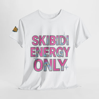 Skibidi Energy Only Unisex Heavy Cotton Tee