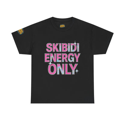 Skibidi Energy Only Unisex Heavy Cotton Tee