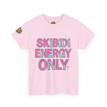 Skibidi Energy Only Unisex Heavy Cotton Tee