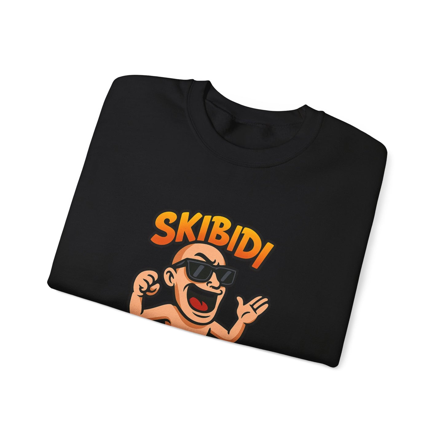fun skibidi unisex crewneck sweatshirt