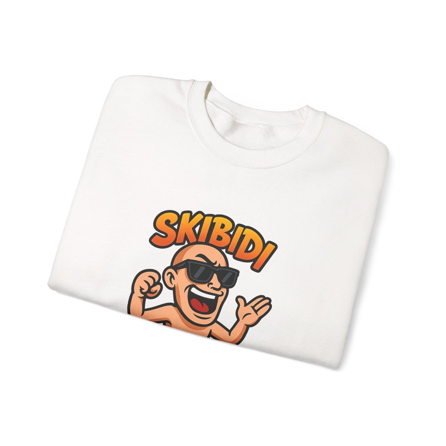 fun skibidi unisex crewneck sweatshirt