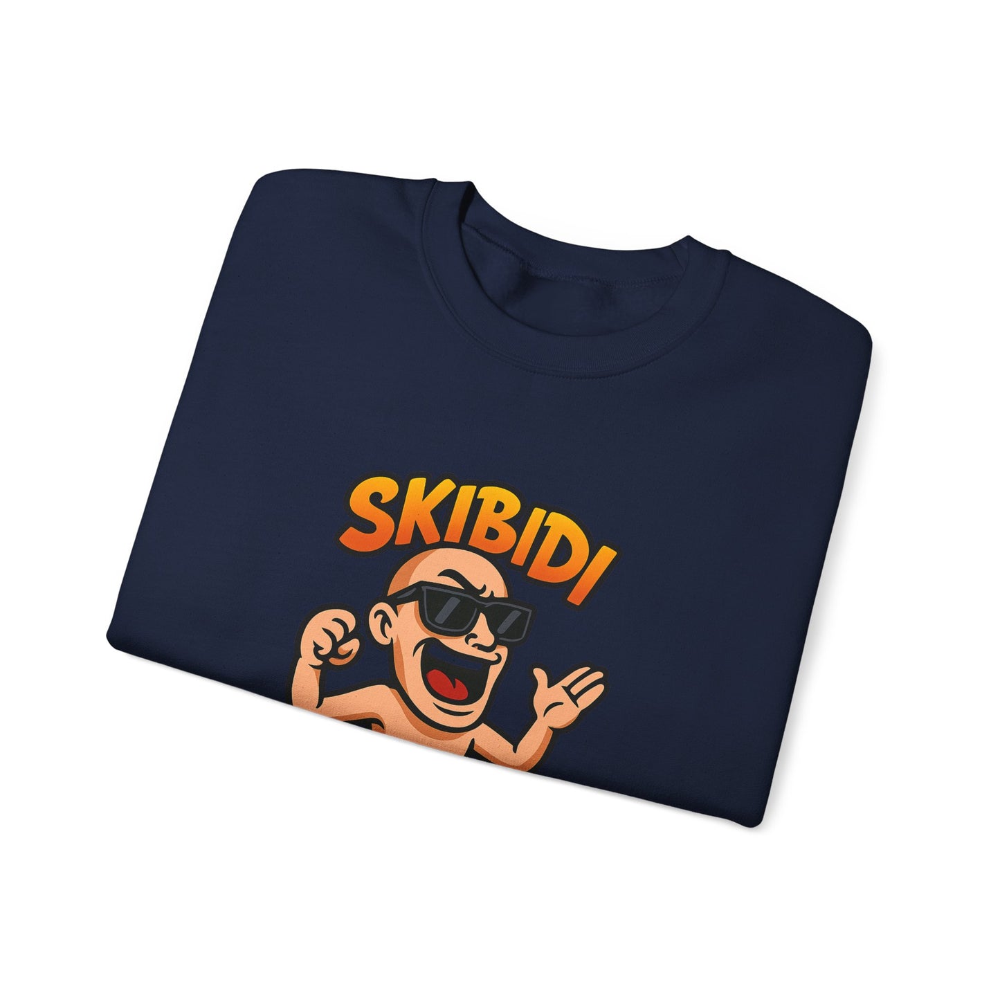 fun skibidi unisex crewneck sweatshirt