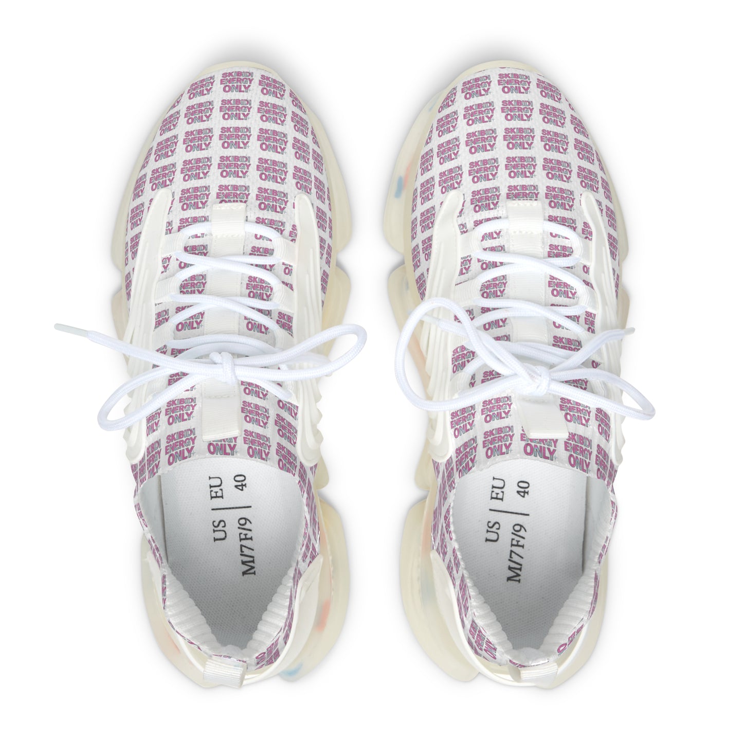 kids' mesh sneakers with fun graphic design