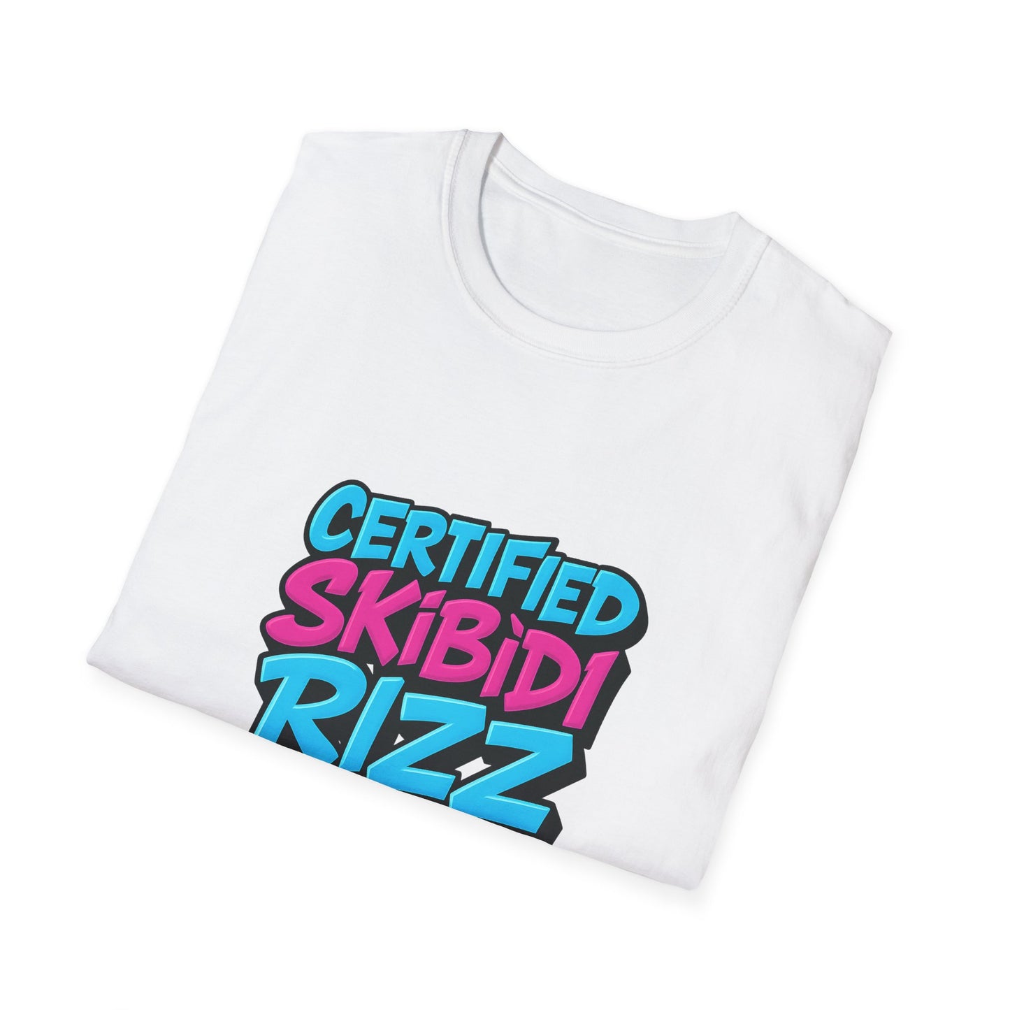 certified skibidi rizz unisex t-shirt