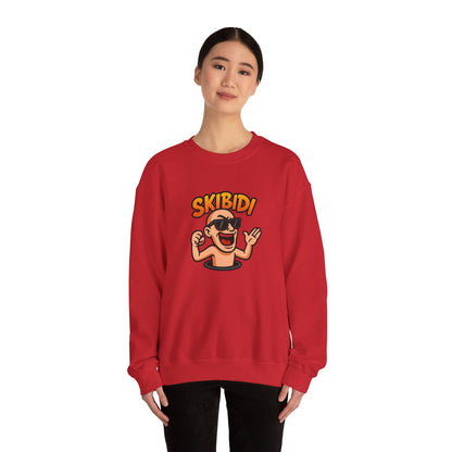 Fun SKIBIDI Unisex Crewneck Sweatshirt