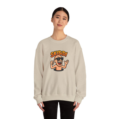 Fun SKIBIDI Unisex Crewneck Sweatshirt