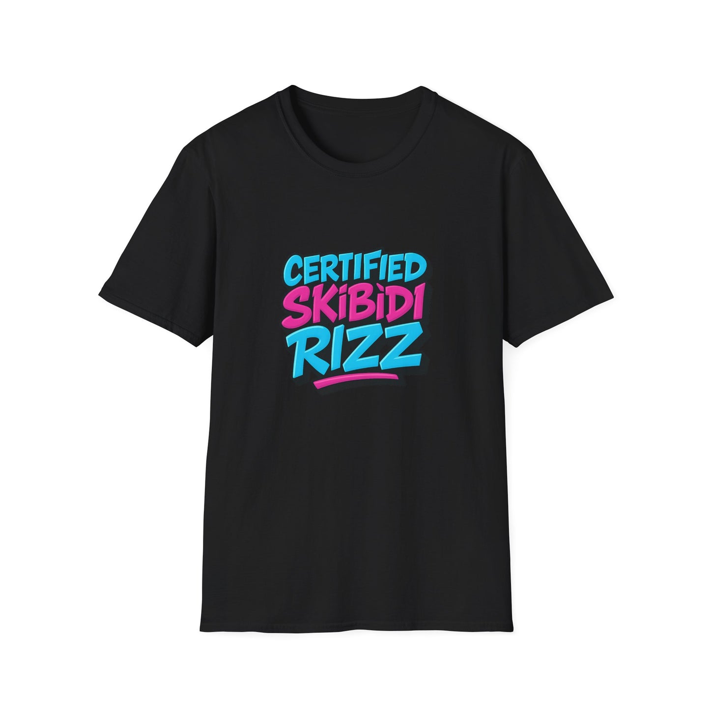 certified skibidi rizz unisex t-shirt