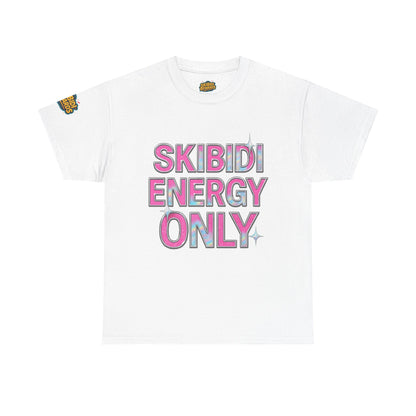 Skibidi Energy Only Unisex Heavy Cotton Tee