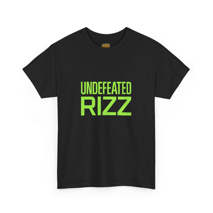 Undefeated Rizz Unisex Heavy Cotton Tee | Casual Streetwear for Confident Style - Stylish, Comfortable, Eco-Friendly Cotton Tee for Everyday Wear, Available in Various Sizes, Perfect for All Occasions