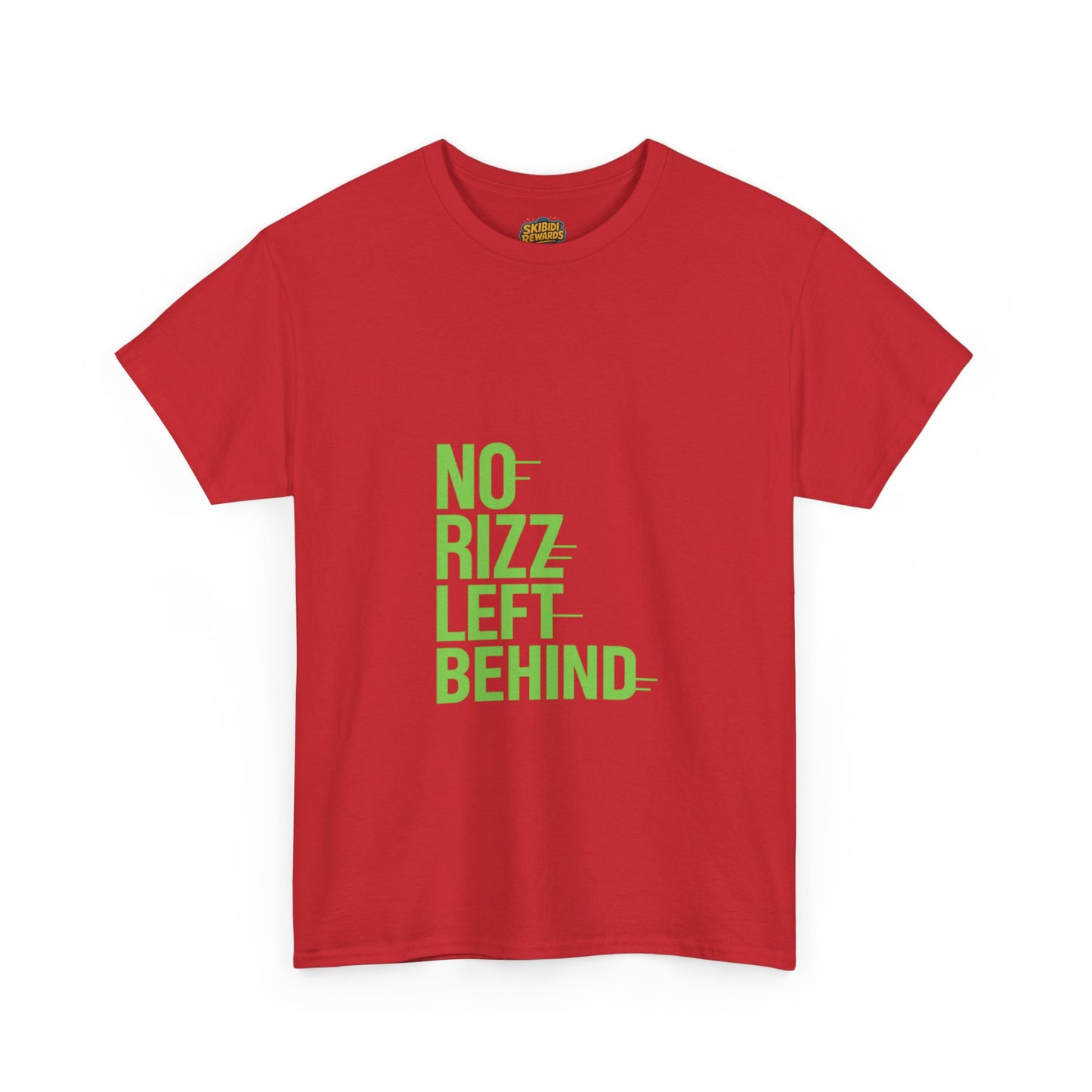 unisex heavy cotton tee - no rizz left behind