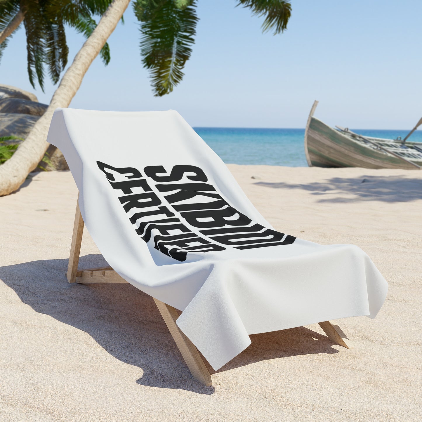 skibidi certified beach towel - fun & trendy summer essentials, soft cotton, quick-dry, oversized, perfect for beach, pool, picnic, festivals, gift for friends, vibrant design
