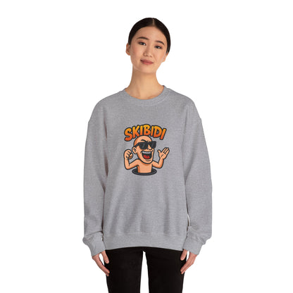 Fun SKIBIDI Unisex Crewneck Sweatshirt