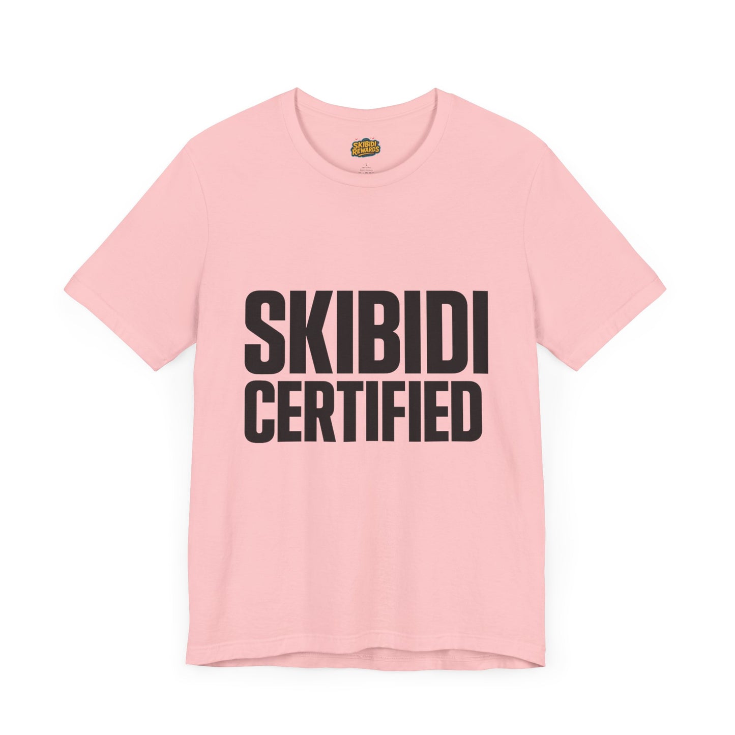 skibidi certified unisex jersey tee
