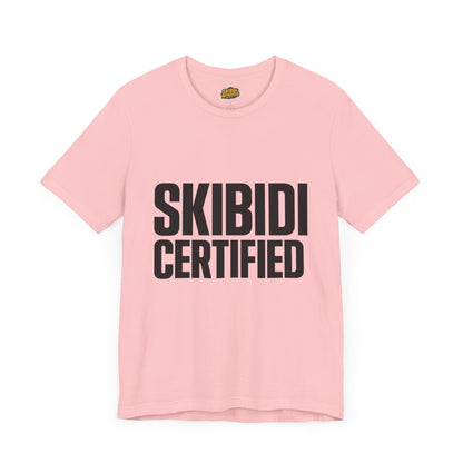 Skibidi Certified Unisex Jersey Tee