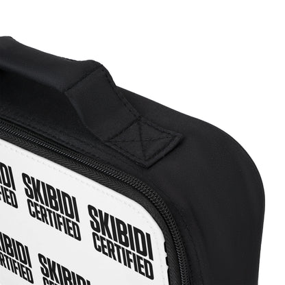 SKIBIDI Certified Lunch Bag - Stylish & Fun Lunch Tote for Kids and Adults, Insulated Design for School, Work, Picnics, Durable & Vibrant Colors, Perfect Gift for Every Occasion