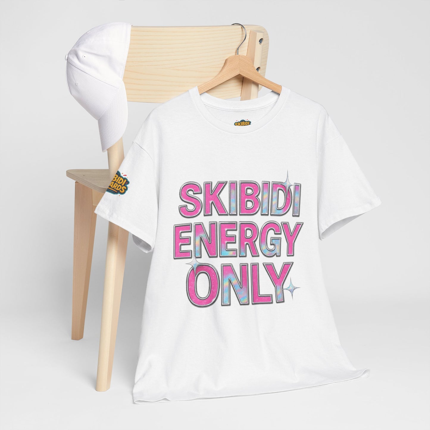 skibidi energy only unisex heavy cotton tee