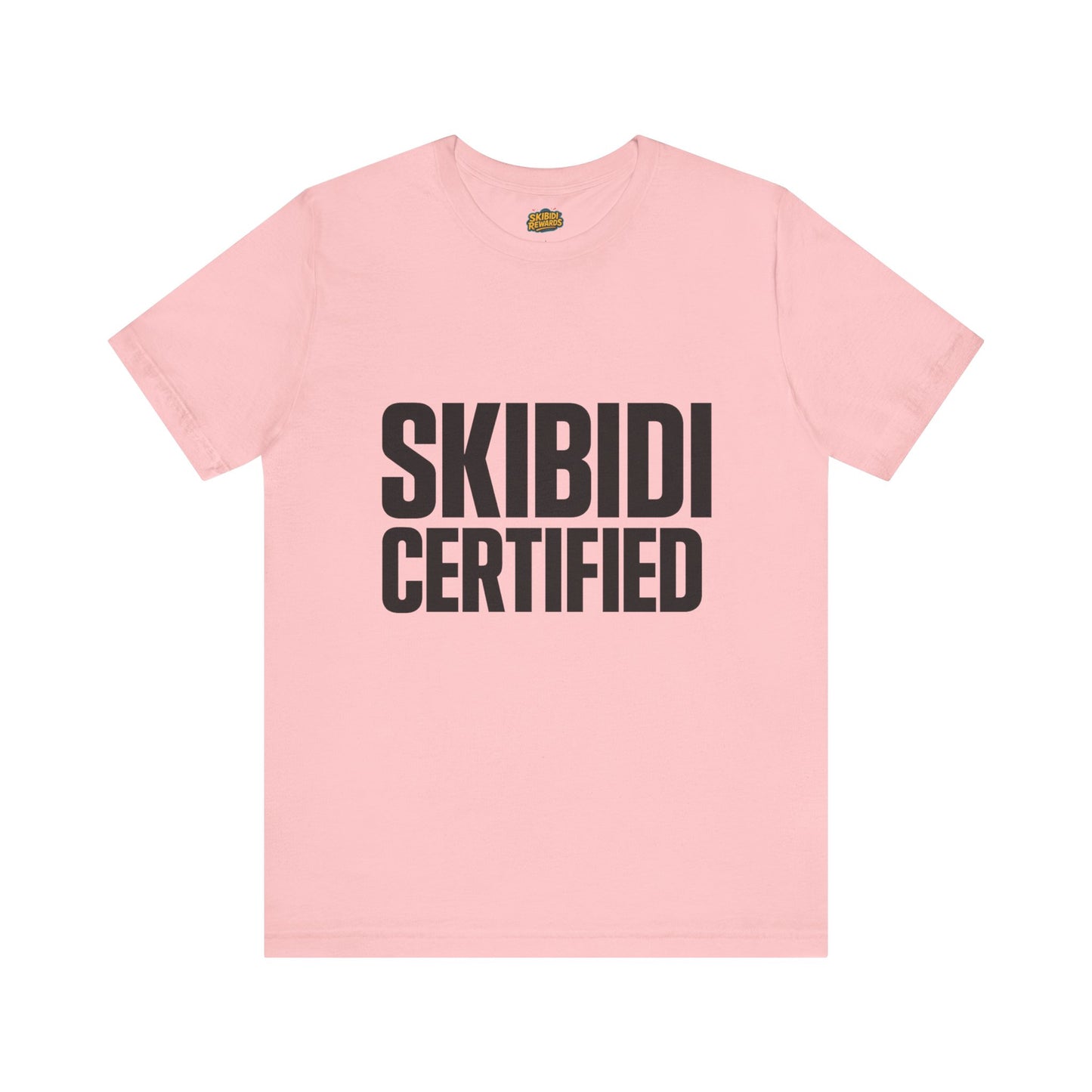 skibidi certified unisex jersey tee