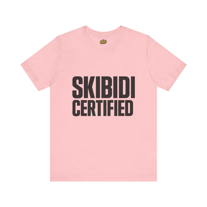 Skibidi Certified Unisex Jersey Tee