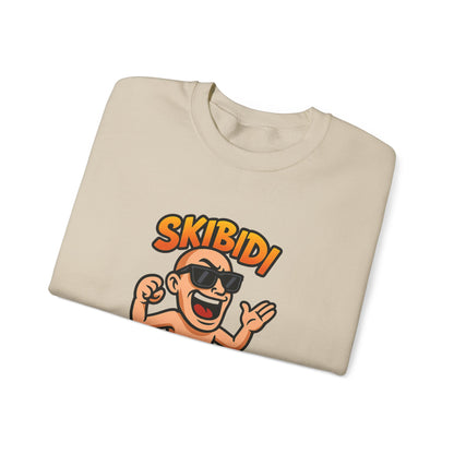 Fun SKIBIDI Unisex Crewneck Sweatshirt