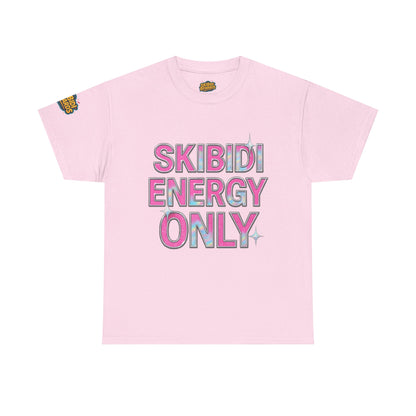 Skibidi Energy Only Unisex Heavy Cotton Tee