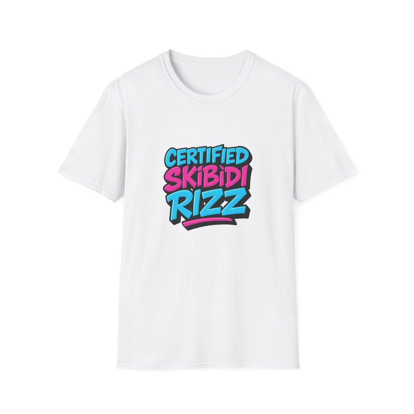 certified skibidi rizz unisex t-shirt