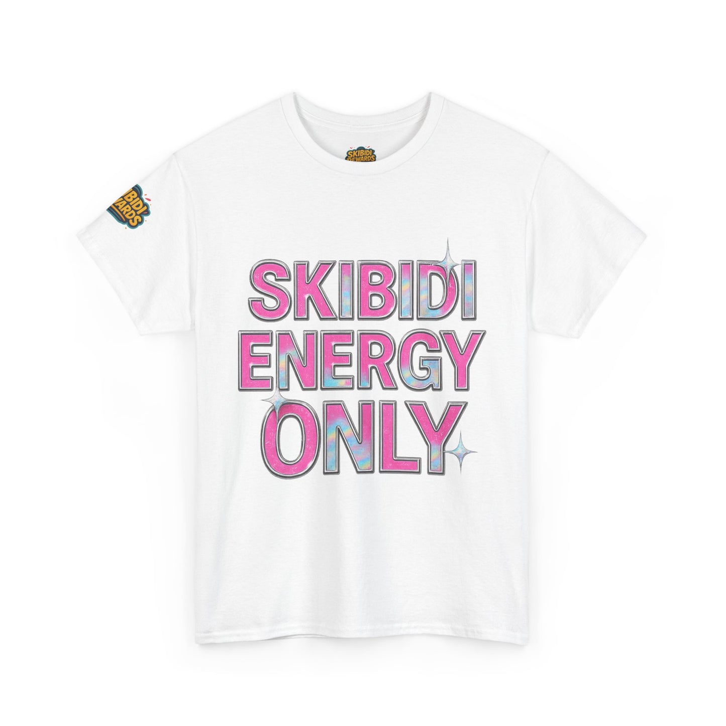 skibidi energy only unisex heavy cotton tee