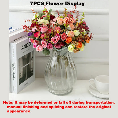 21 Heads Artificial Rose Bouquet for Kids' Decor