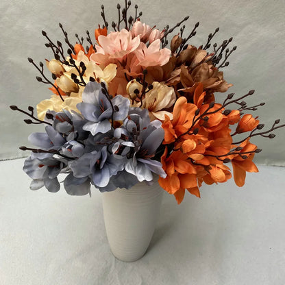 Autumn Magnolia Artificial Flower Bundle