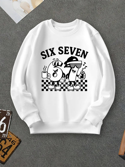 Skibidi Cartoon Hoodie - Six Seven Design