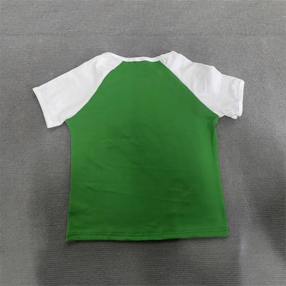 Green Nigeria Graphic T-shirt for Kids