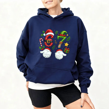 Funny Christmas Meme Hoodie for Kids