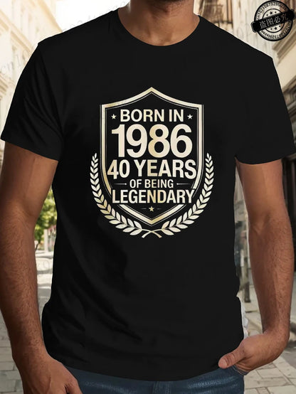 Born in 1986 T-shirt - 40 Years of Awesome