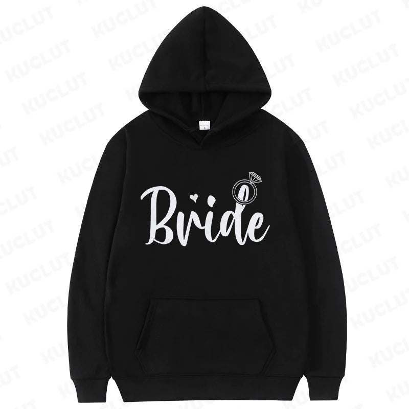 bride tribe hoodies for kids - fun pullover sweatshirts