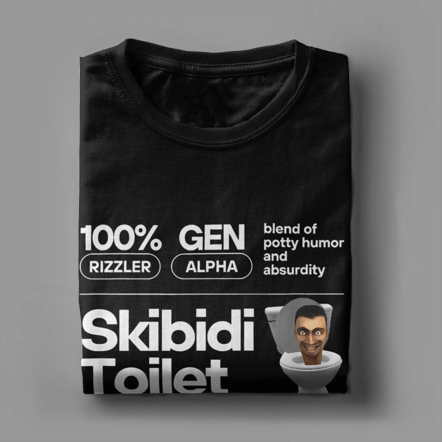skibidi toilet graphic t-shirt for kids