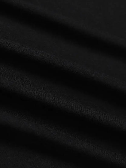 Angry Black Cat Graphic T-shirt for Kids