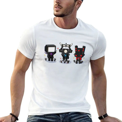 Chibi Skibidi Meme T-Shirt for Kids